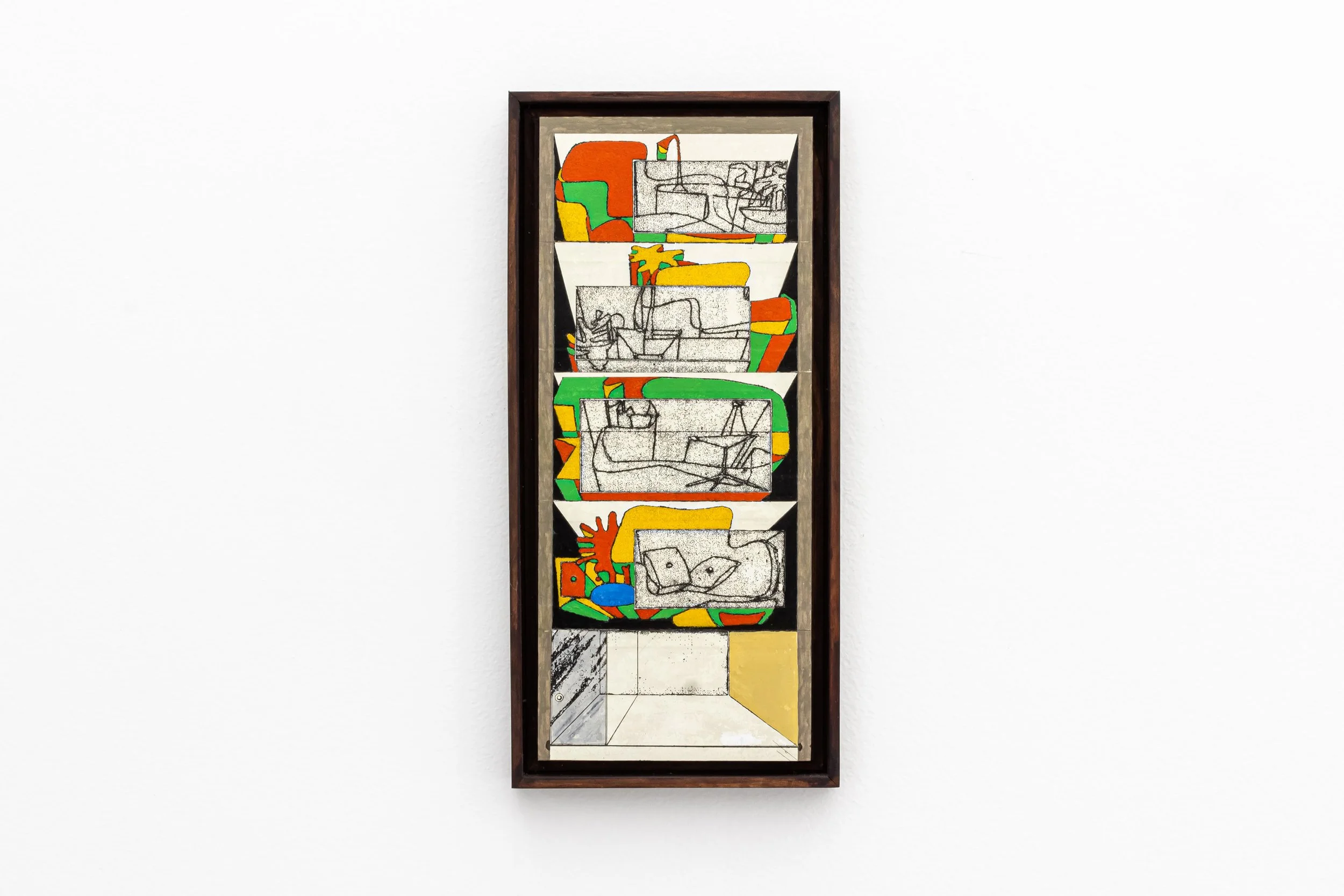 O predinho de apartamentos