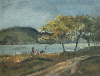 Alfredo Volpi - Paisagem de Santos
