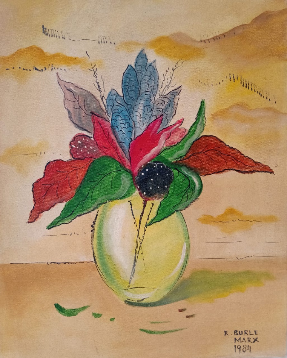 Vaso com flores