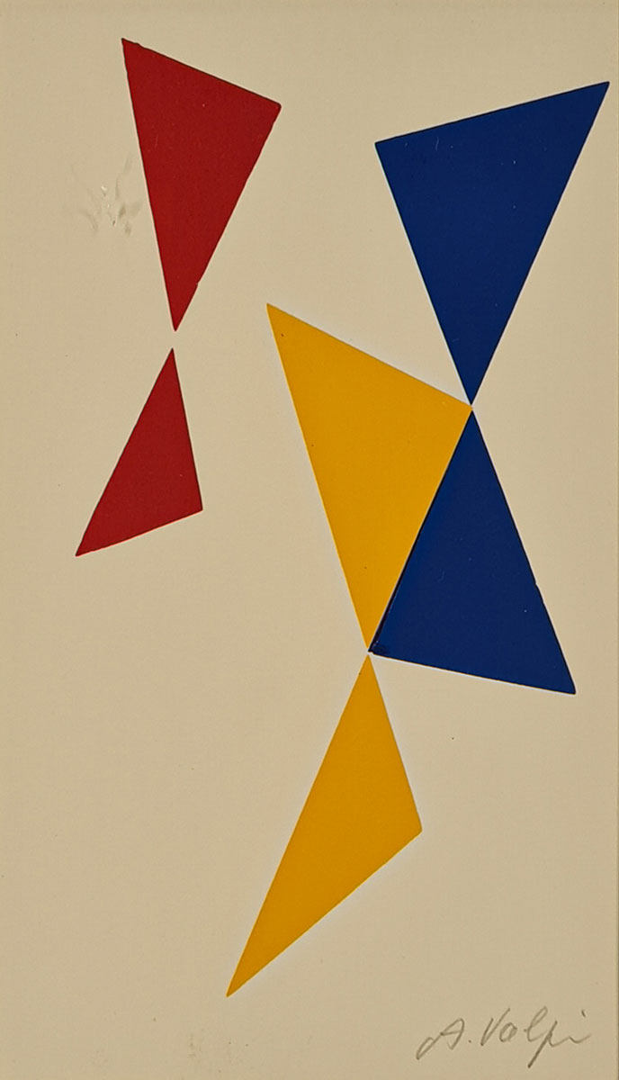Alfredo Volpi - Trângulos