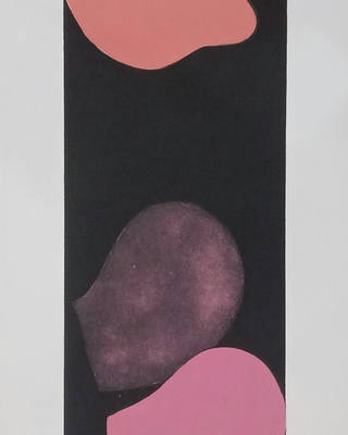 Tomie Ohtake - Abstrato rosa