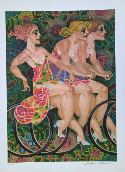 Série Bicicleta - Ciclistas