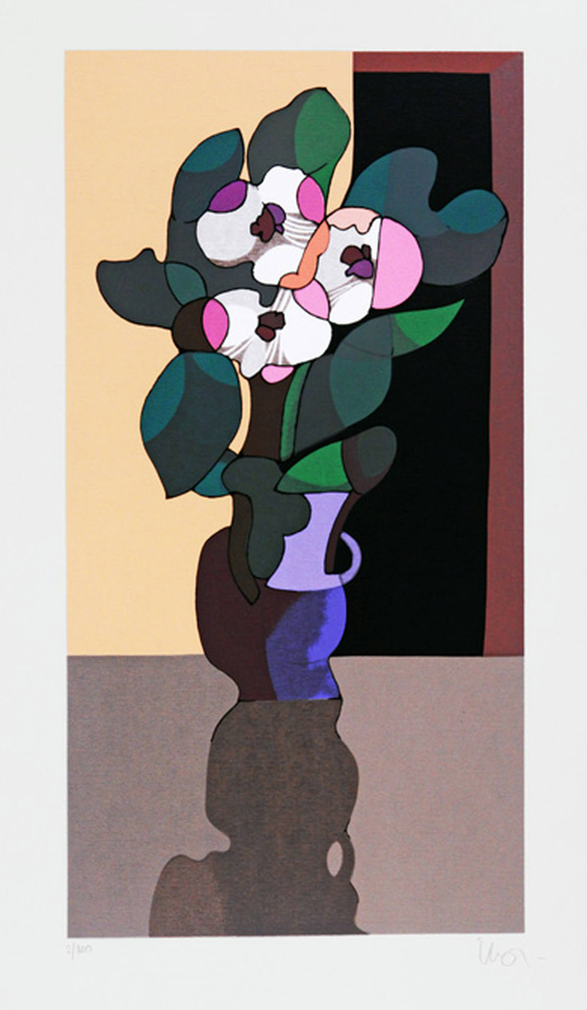 Vaso com flores