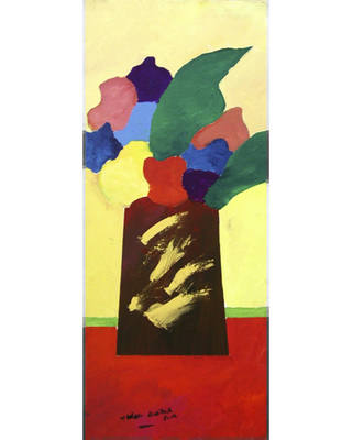 Aldemir Martins - Vaso com flores