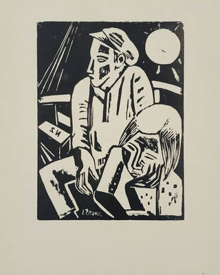 Lasar Segall - Emigrantes com a Lua