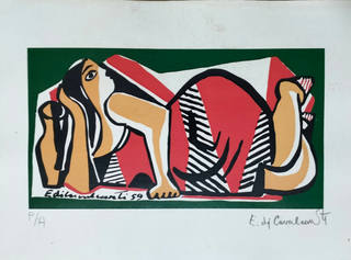 Emiliano di Cavalcanti - Mulata, P.a