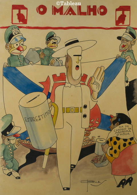 Capa da Revista o Malho