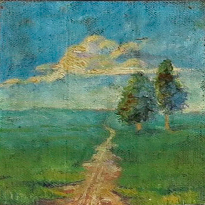 Aldo Bonadei - Duas Árvores