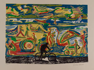 Rubens Gerchman - Na praia