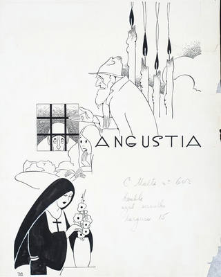 J. Carlos - Angústia - Vinheta Revista Cruz de Malta