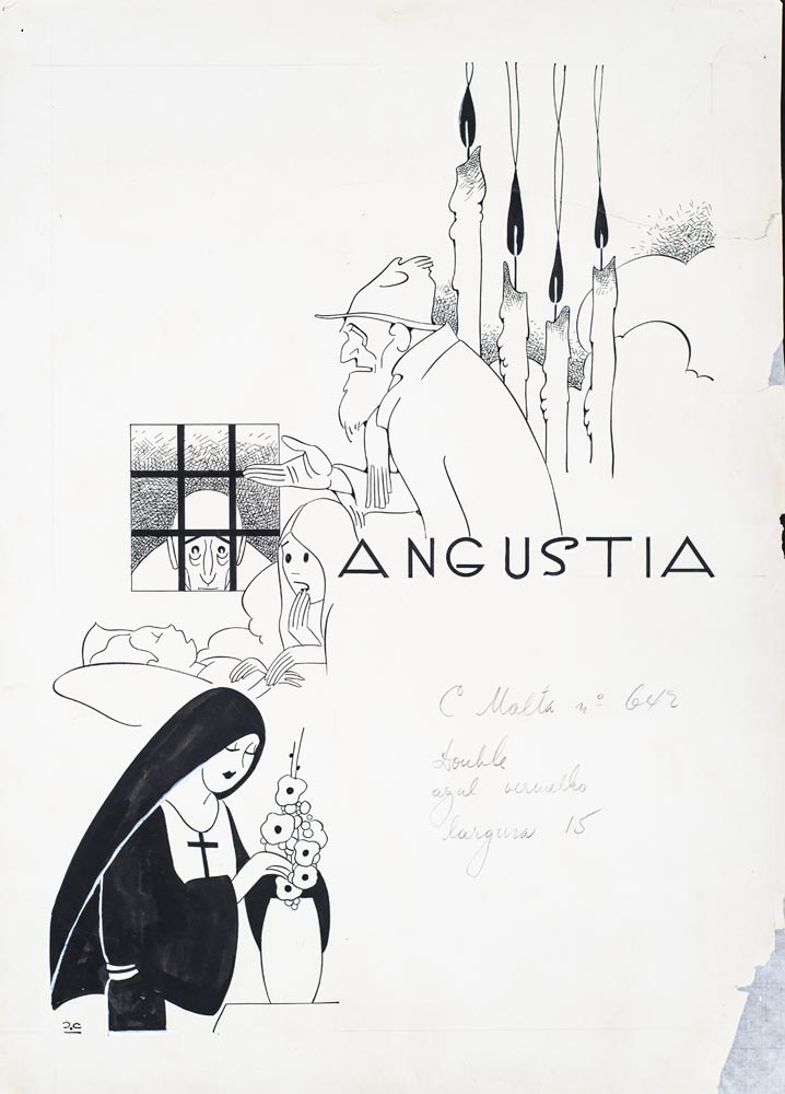 Angústia - Vinheta Revista Cruz de Malta