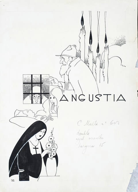 Angústia - Vinheta Revista Cruz de Malta