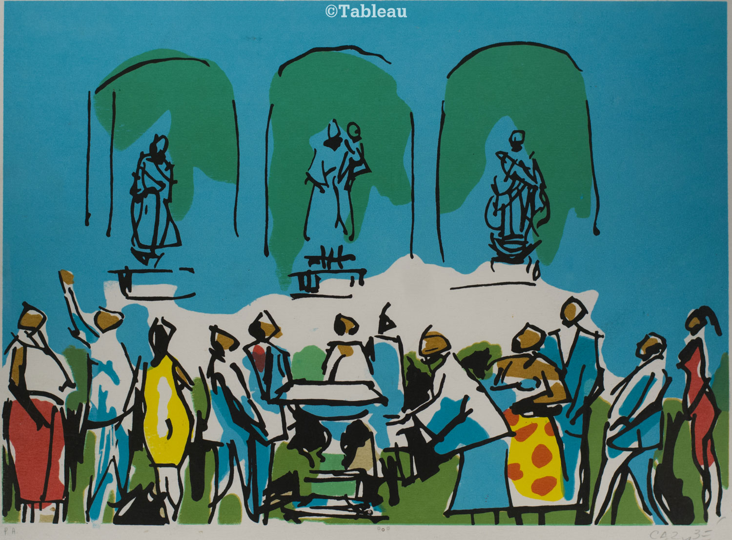 Carybé - Festa