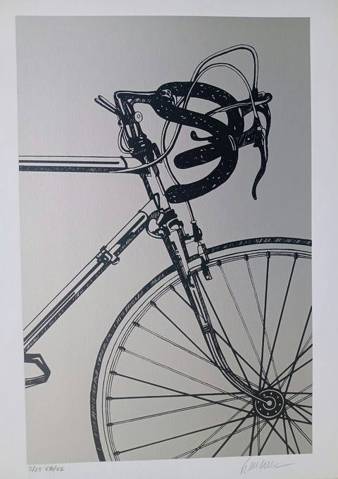 Bicicleta preta