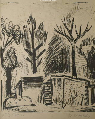 Aldo Bonadei - Paisagem