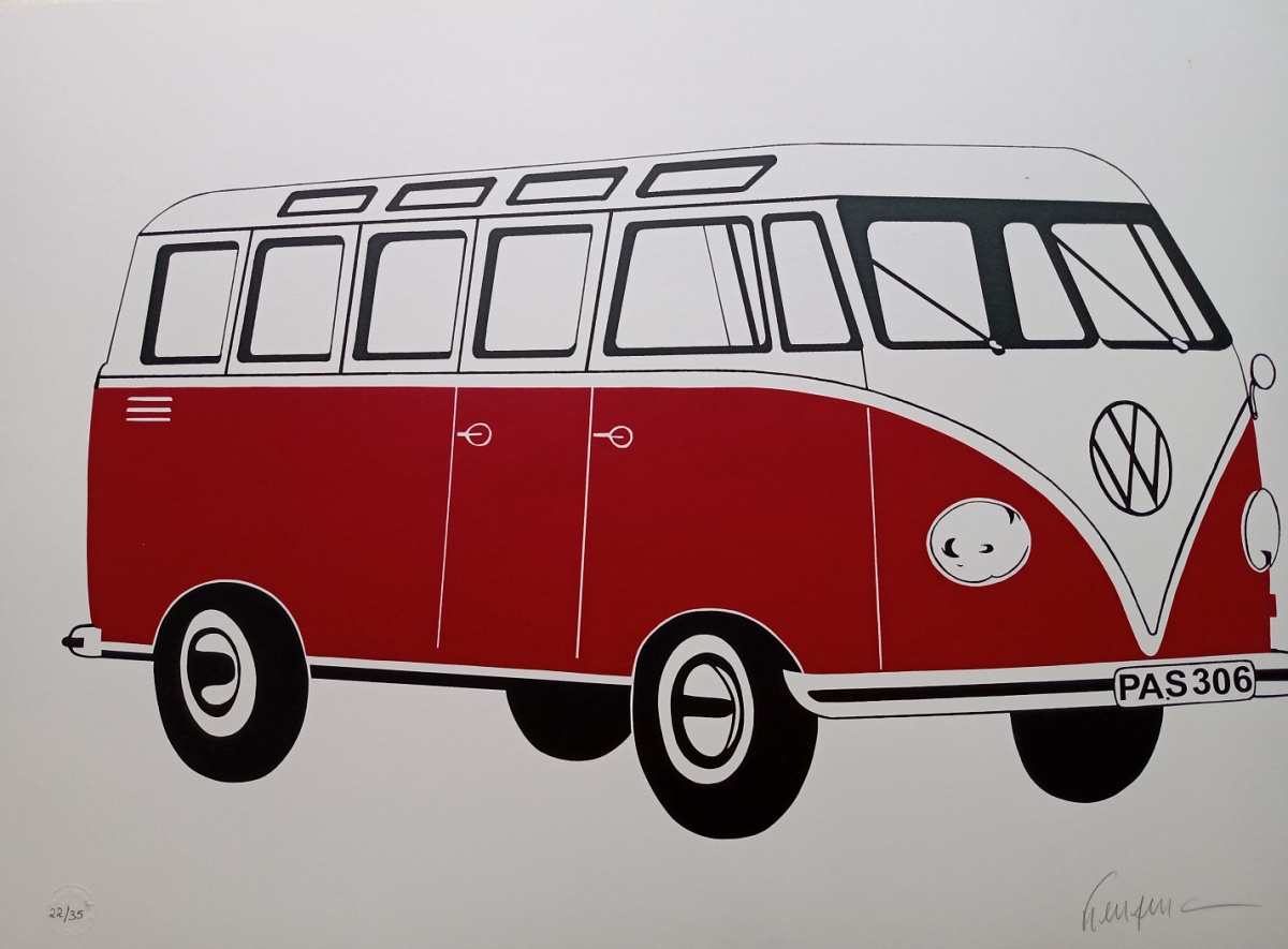 Kombi vermelha
