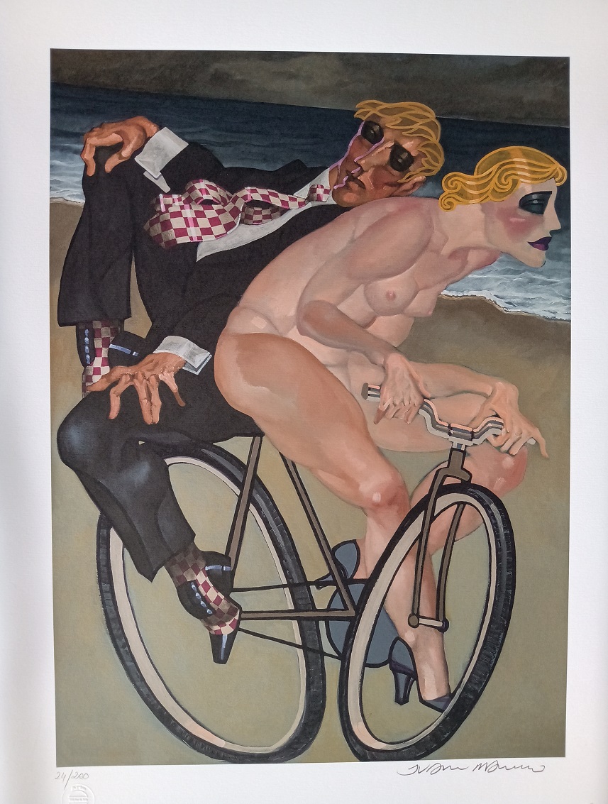 Juarez Machado - Casal na bicicleta