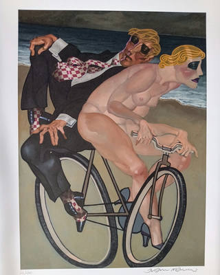 Juarez Machado - Casal na bicicleta