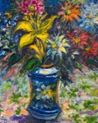Sérgio Telles - Vaso com Flores