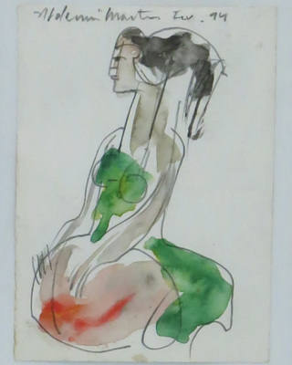 Aldemir Martins - Mulher Rendeir