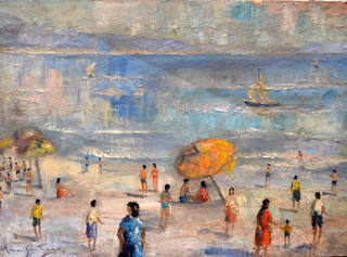 Manoel Santiago - Figuras na Praia