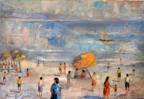 Figuras na Praia