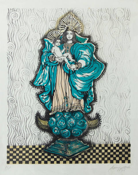 Nossa Senhora e o menino Jesus