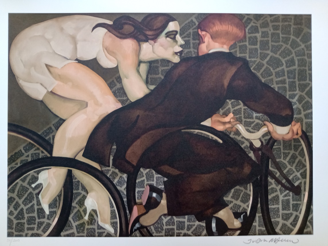 Juarez Machado - Casal na bicicleta