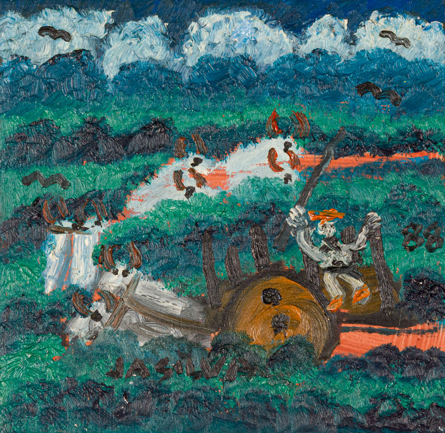 José Antônio da Silva - Carro de bois
