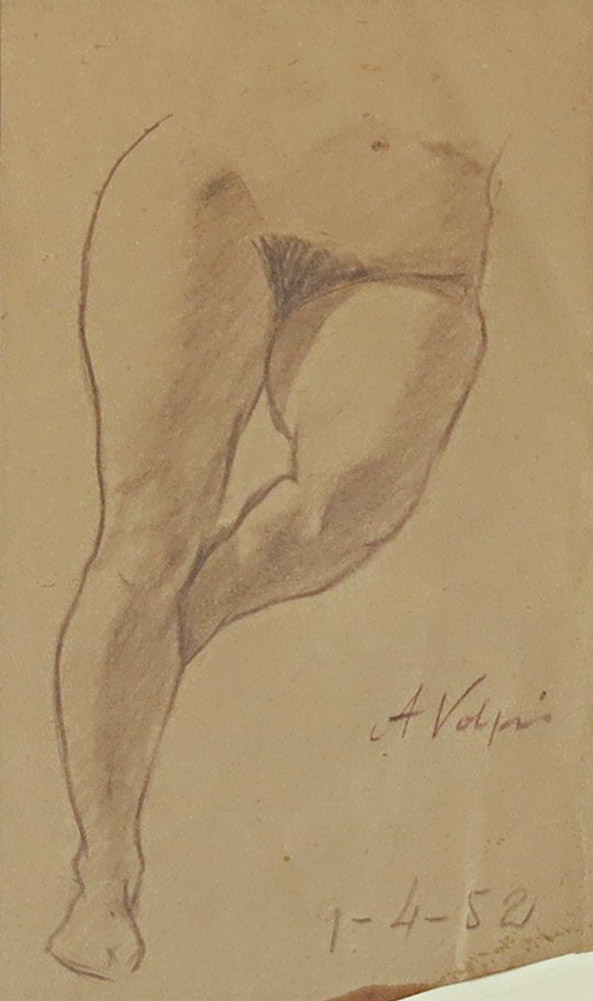 Alfredo Volpi - Nú feminino