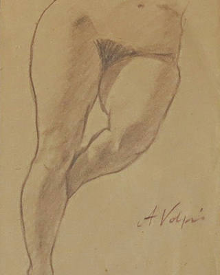 Alfredo Volpi - Nú feminino