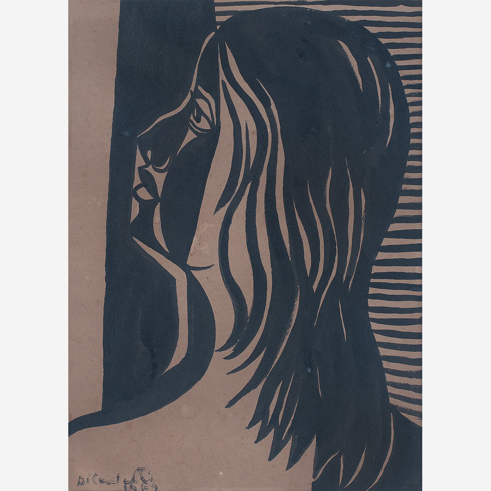 Emiliano di Cavalcanti - Figura feminina