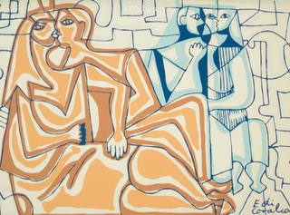 Emiliano di Cavalcanti - Amantes