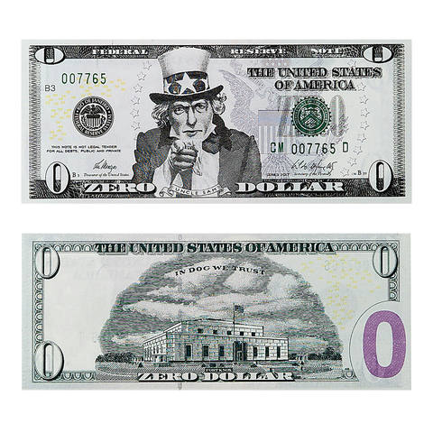 Zero Dollar (Par)