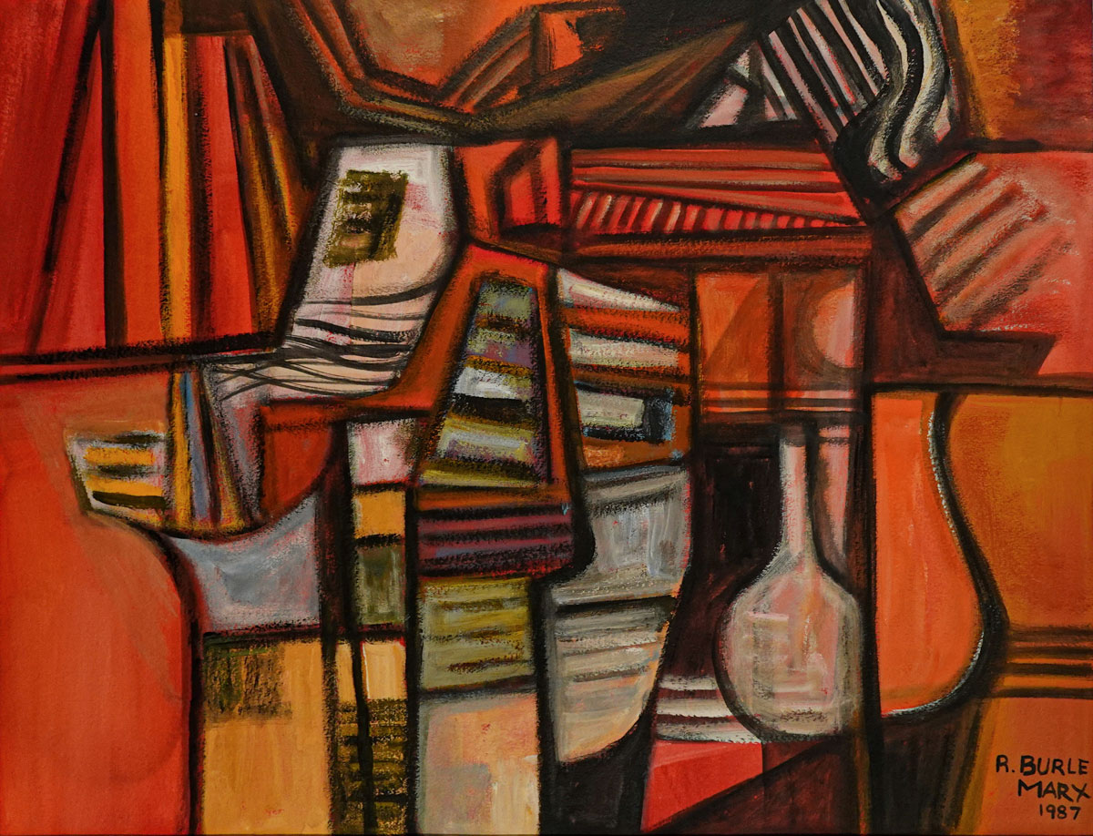 Roberto Burle Marx - Composição abstrata