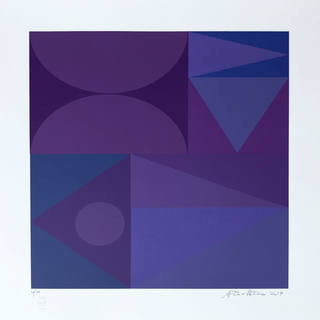 Antonio Peticov - Violet 3