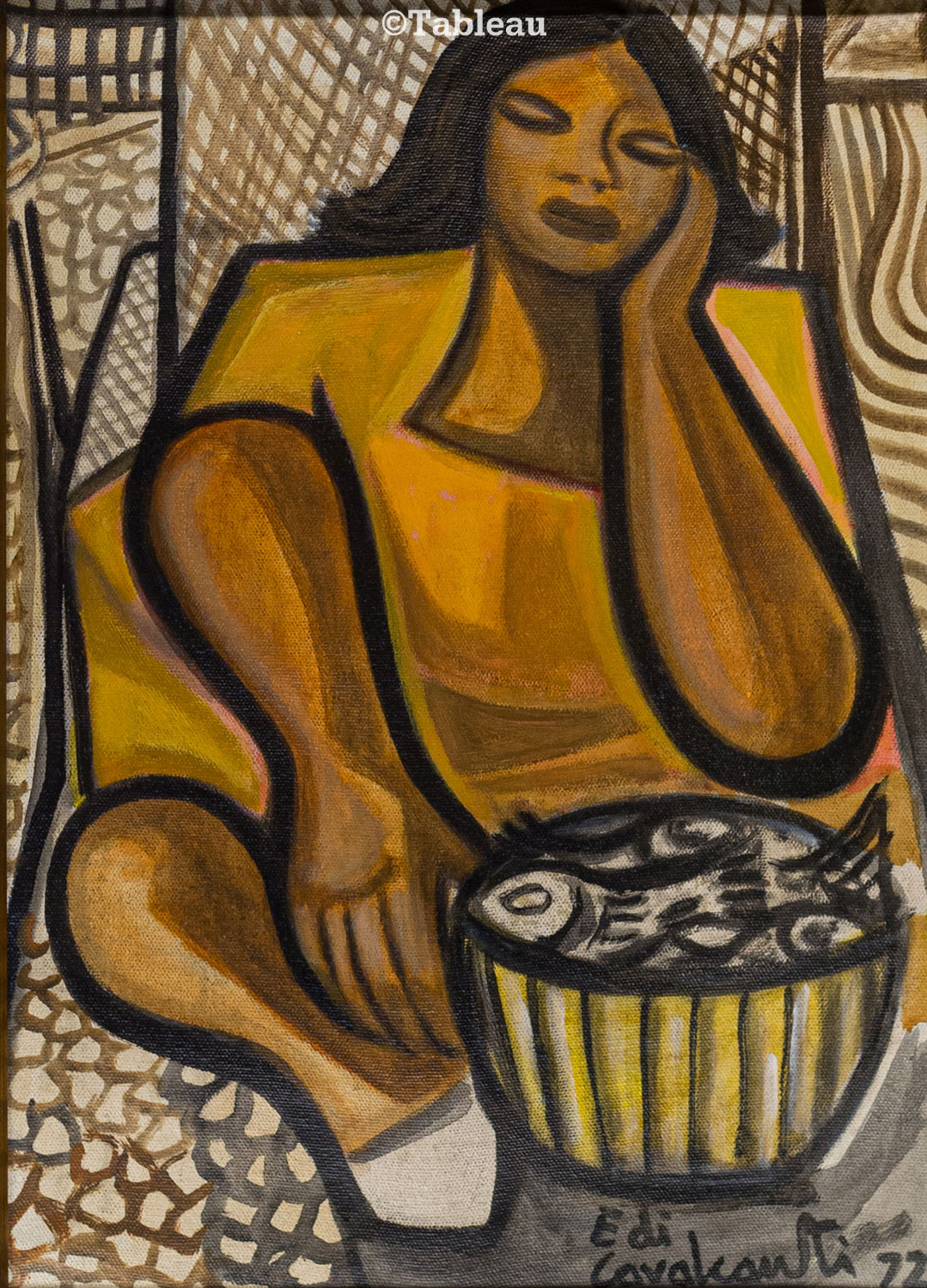 Vendedora de peixe
