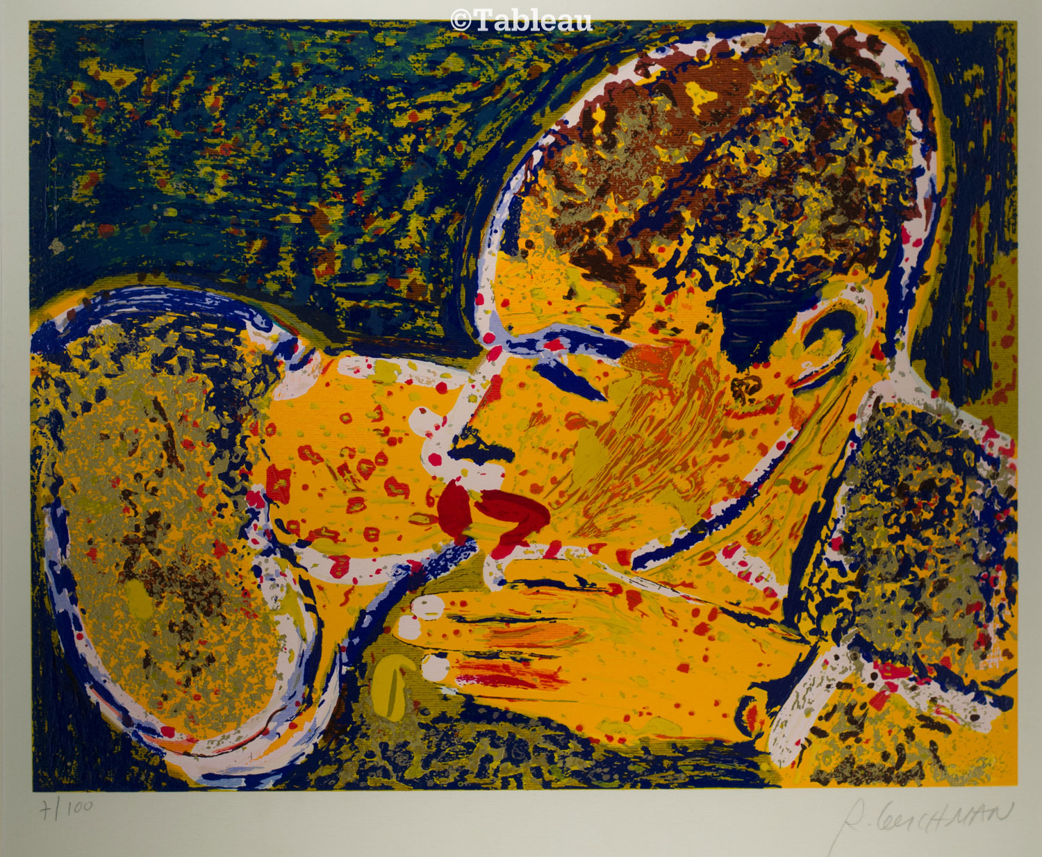Rubens Gerchman - O beijo