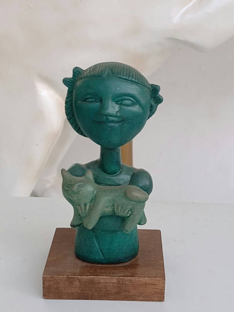 Menina e gato