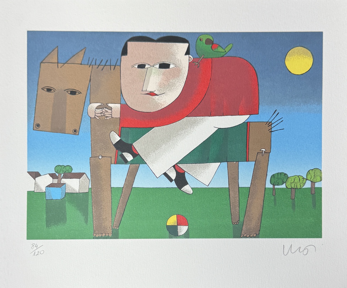 Inos Corradin - Cavalo de pau