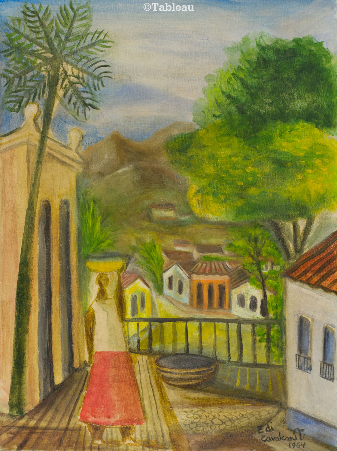 Emiliano di Cavalcanti - Paisagem