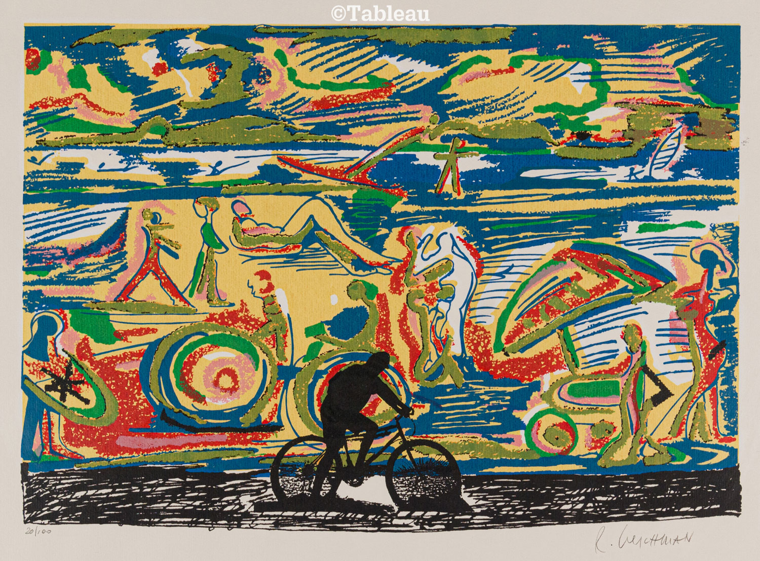 Rubens Gerchman - Praia