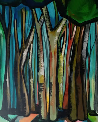 Aldo Bonadei - Paisagem