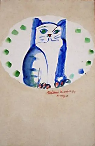 Gato azul
