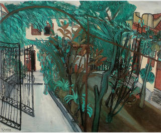 Djanira da Motta e Silva - O portão da casa da artista em Santa Teresa