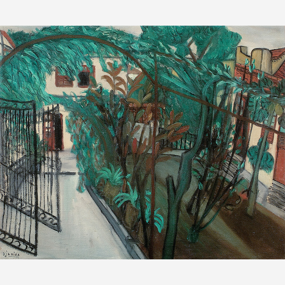 Djanira da Motta e Silva - O portão da casa da artista em Santa Teresa