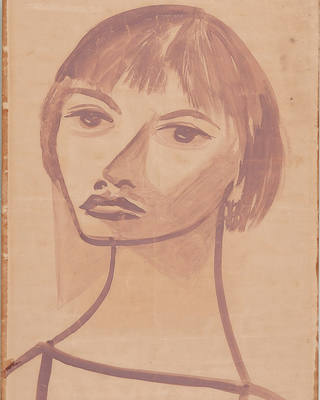 Emiliano di Cavalcanti - Figura Feminina