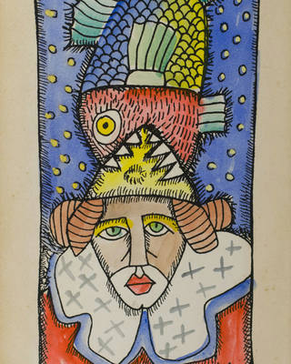 Jesús Fuertes - Figura e peixe