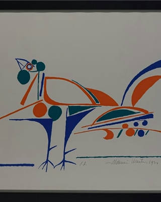 Aldemir Martins - Pássaro