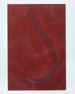 Tomie Ohtake - Abstrato Vermelho